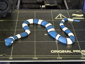 Striped snake (multi-color)