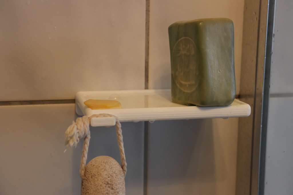 Soap and shampoo holder