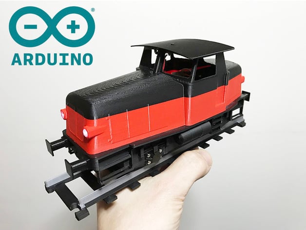 Z70 Locomotive For Osrailway Fully 3Dprintable Railway System Arduinocontrolled