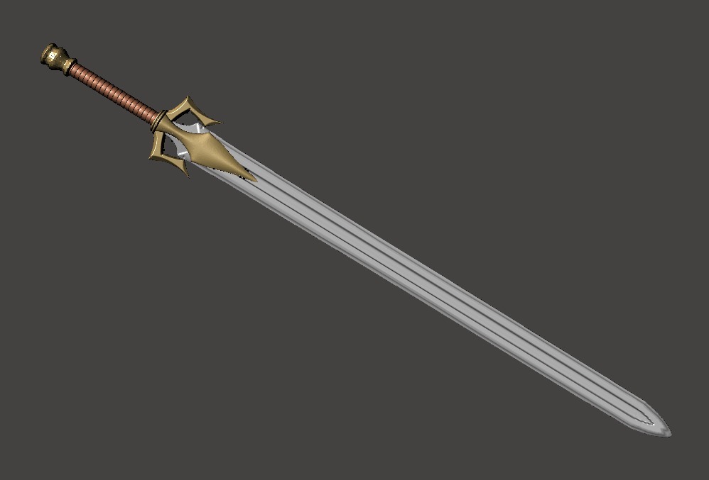 Sword Of Power (My Version) MOTU He-Man Greyskull Blade