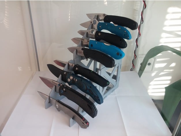 Stacking extension for Knife display stand