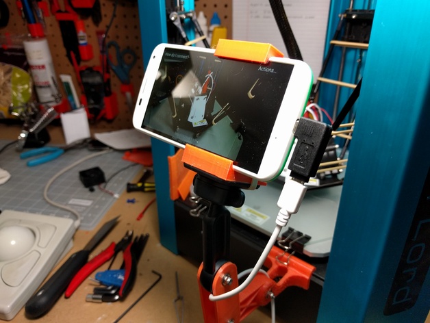 Smartphone mount for Overlord