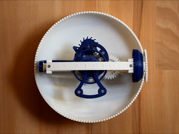 Clockwerk A 3D Printed Threeaxis Tourbillon