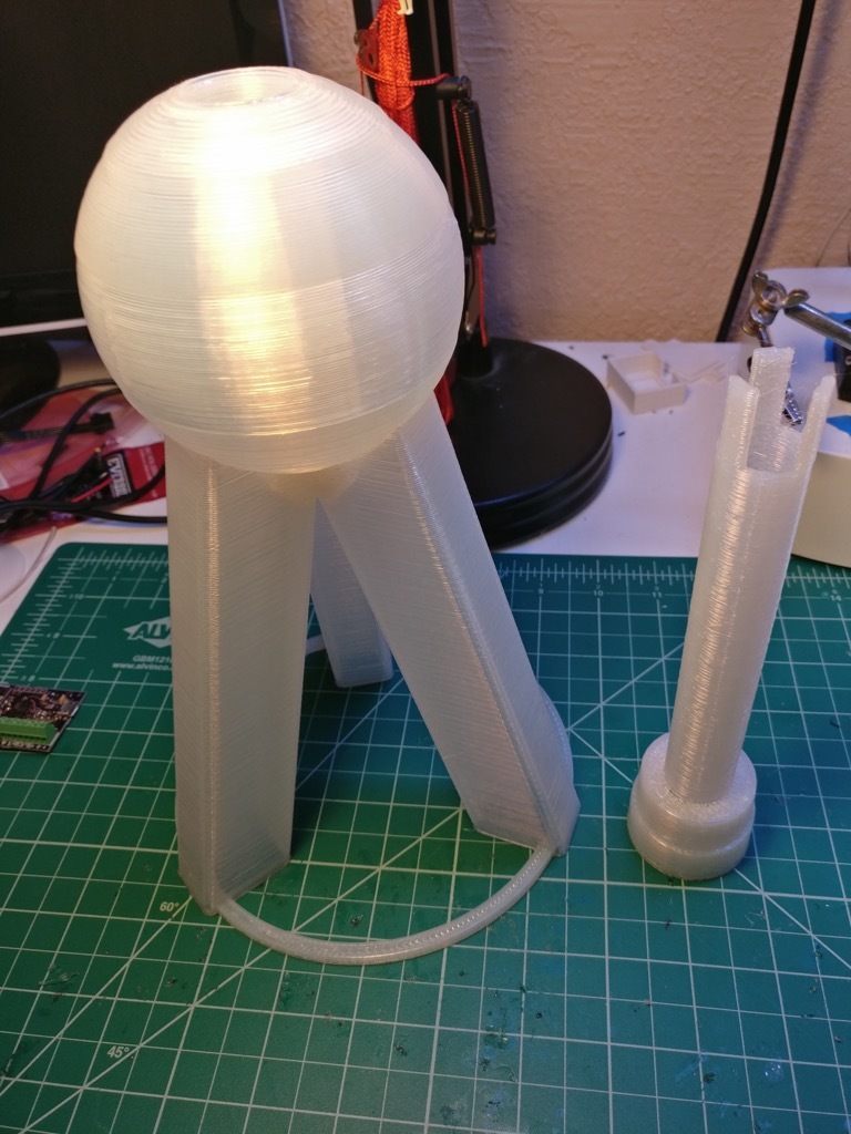 Tripod and Orb Stand for a Glow Cloud