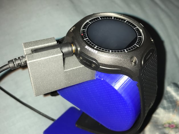 Cable Holder For Casio Wsd F10 Smartwatch By Cybermagic Thingiverse
