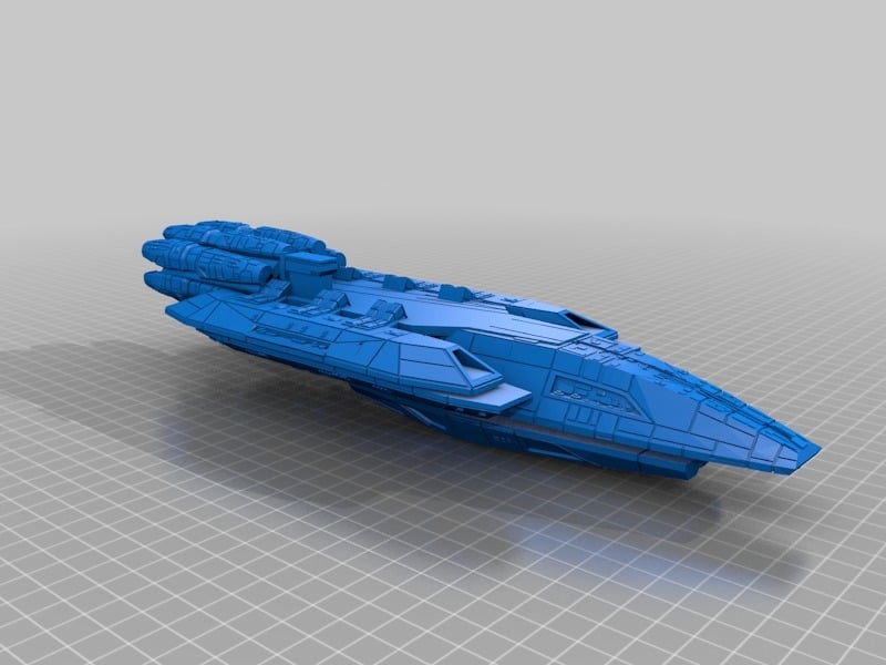 battlestar galactica revised carrier