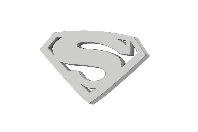 Logo Superman - Hombre de acero - DC Comics