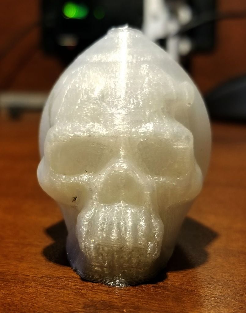 Death whistle with skull