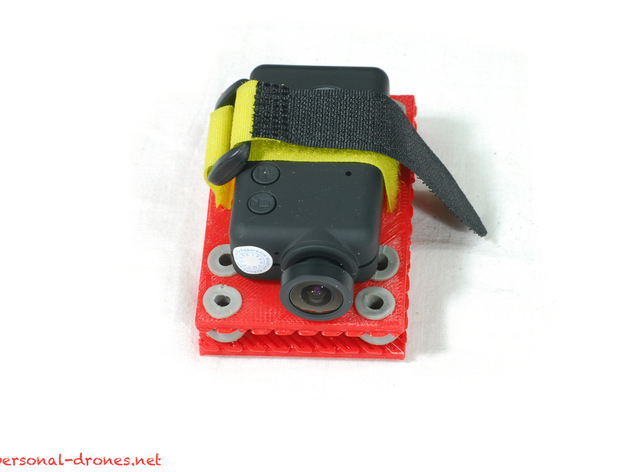 Anti vibration mount for the Mobius camera for multirotors and FPV