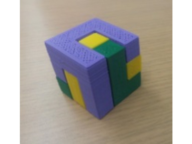 3 Piece Cubic Puzzle