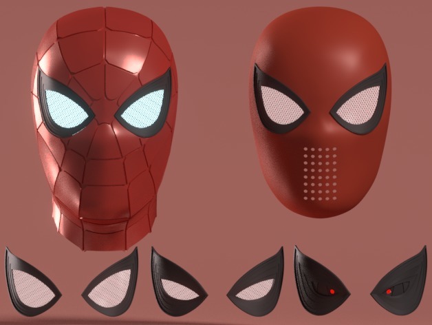 Iron Spider Helmet Homecoming Faceshell