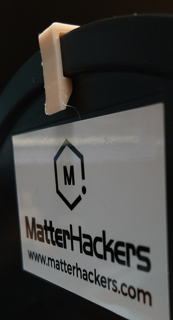 MatterHackers Filament Spool Clip