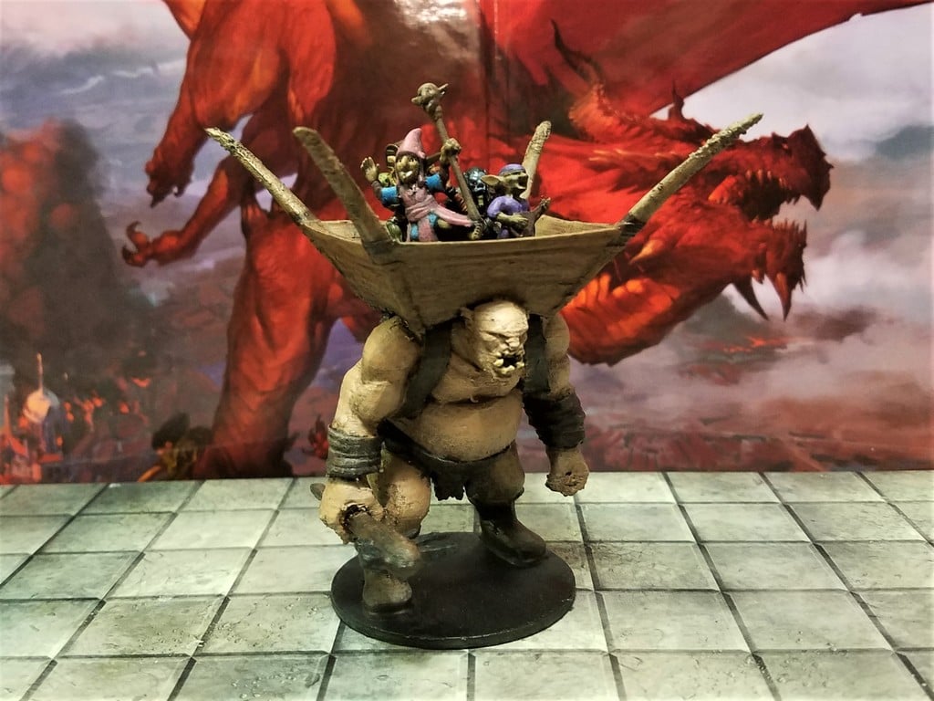 Ogre with a Howdah