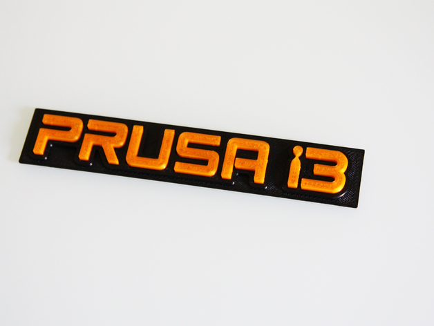 "Prusa i3" LOGO for PRUSA