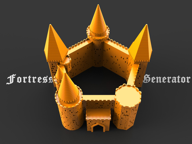 Medieval Fortress Generator