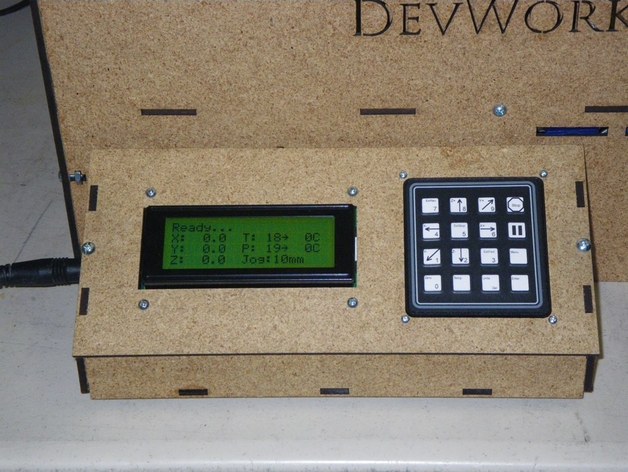 LCD+Keypad Control Panel for Makerbot