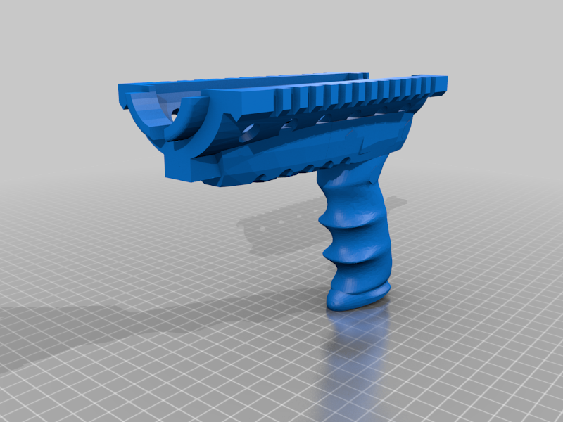M&P 15 AR style front shield and pistol grip