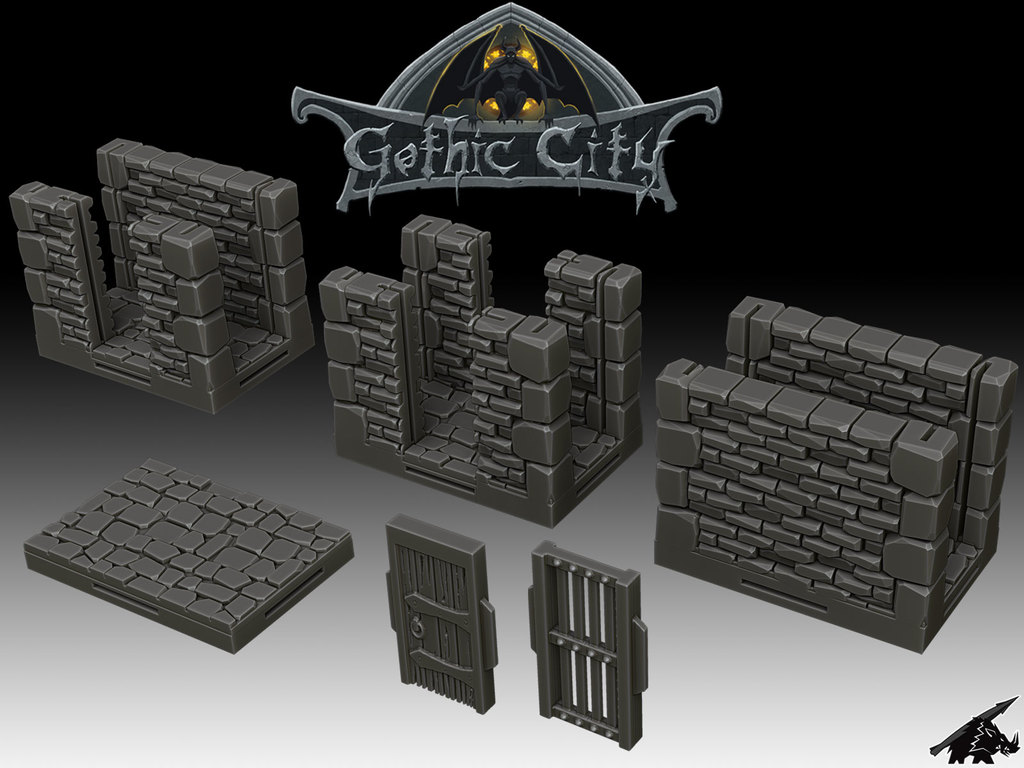 Gothic Labyrinth Set (JOIN our PATREON)