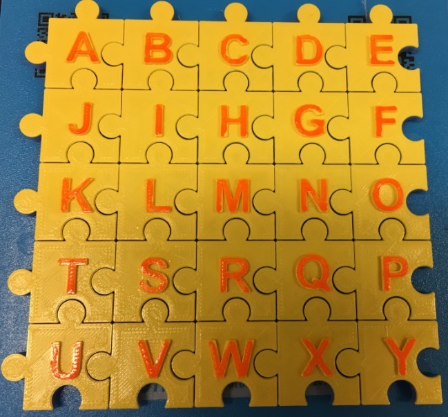 Jigsaw Letters, English Alphabet