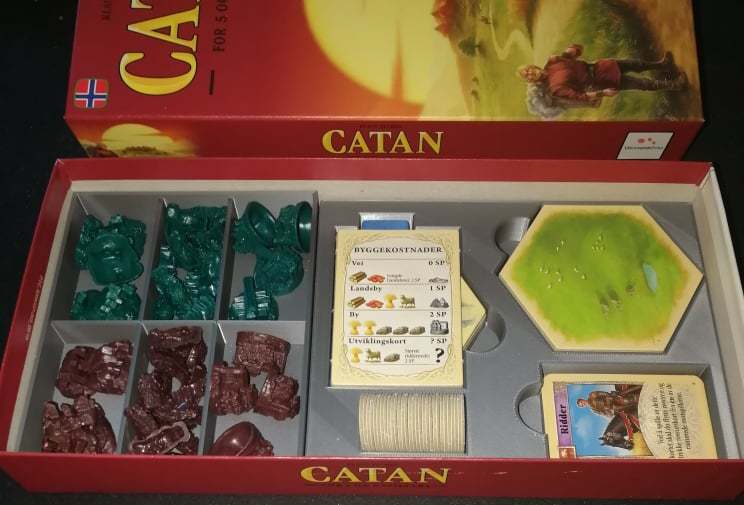 Catan 5-6 Player Expansion Sorter box / insert
