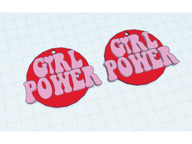 Girl Power Earrings
