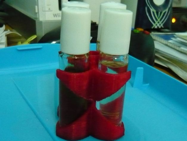 small bottles of perfume holder