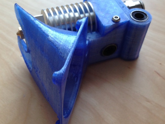 Easy Ultimaker E3D mount with M14 thread