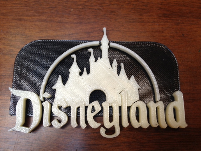 Disney Castle + keychain