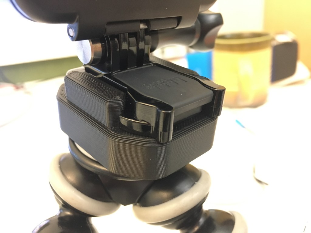 GoPro Hero 6 Base plate + tripod mounting hole