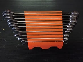 SAE Snap-On Comb Wrench Rack