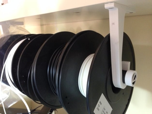 Filament Spool Holder with 25mm Carbon Tube