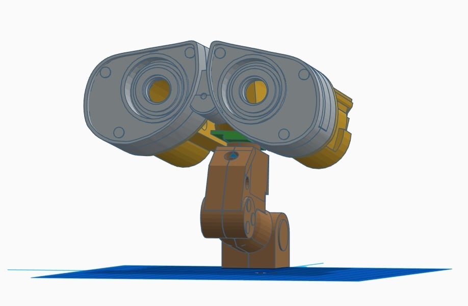 WALL-E head and neck remix