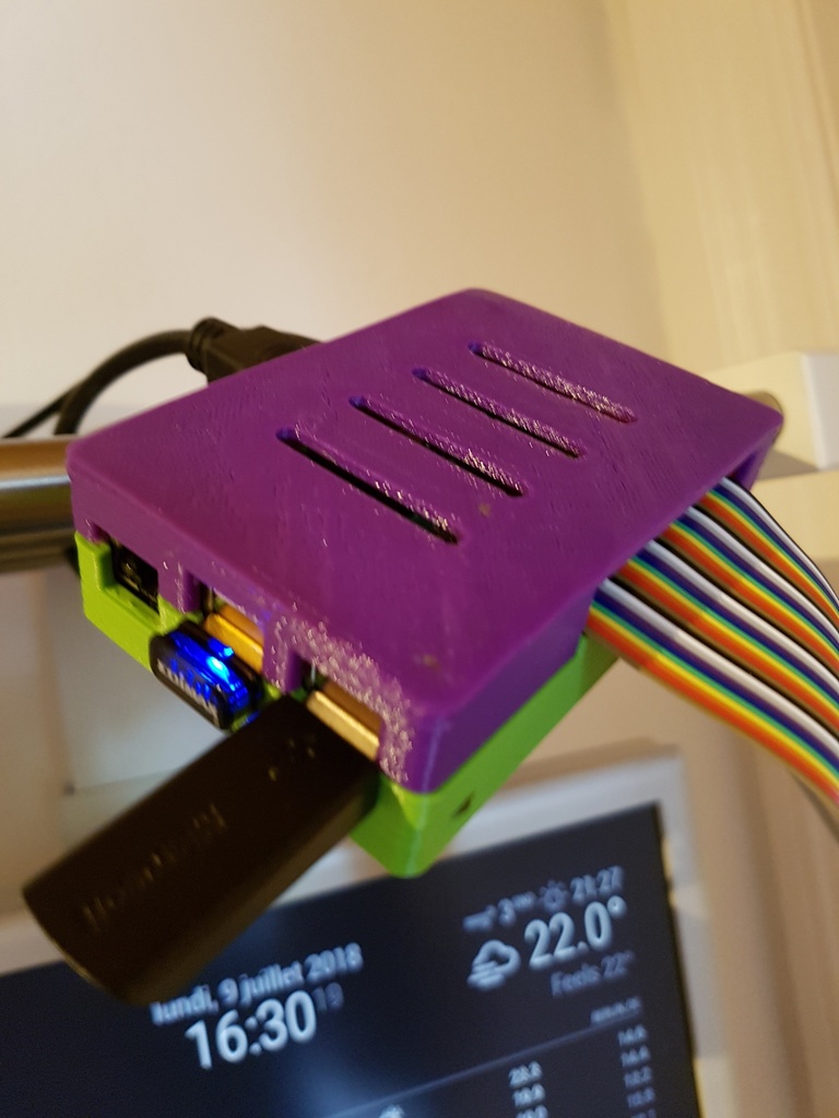 Raspberry Pi Box with GPIO PIN free