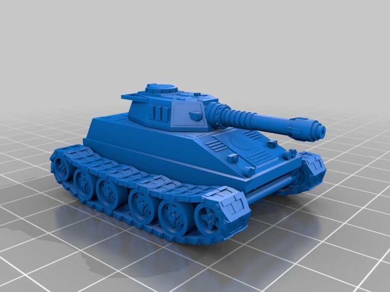 15mm Tiran tank on T1 chassis