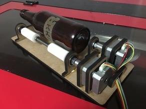 Laser engraver rotary tool