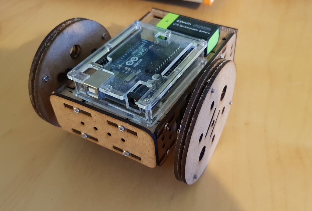 Arduino Controlled Standard Size Servo Robot