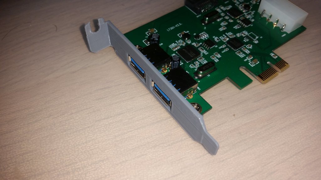 low profile bracket for LT301 PCIe adapter card