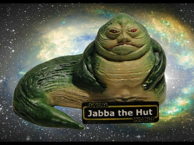 Star Wars Jabba the Hut's Name Plate