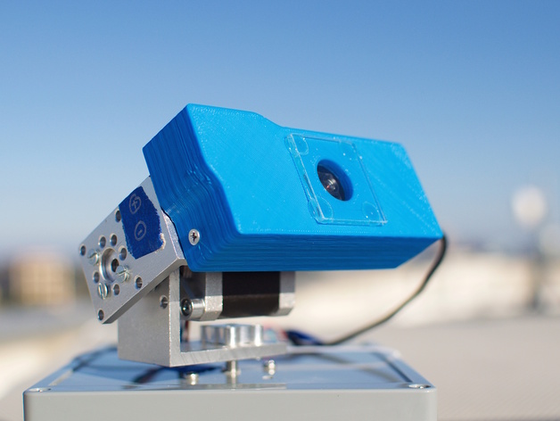 Logitech C920 Webcam Solar Tracker Mount and Cover