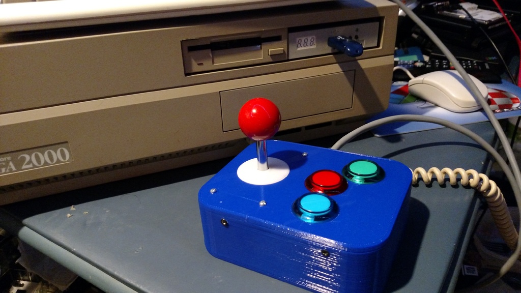 Commodore Amiga 3-button Joystick