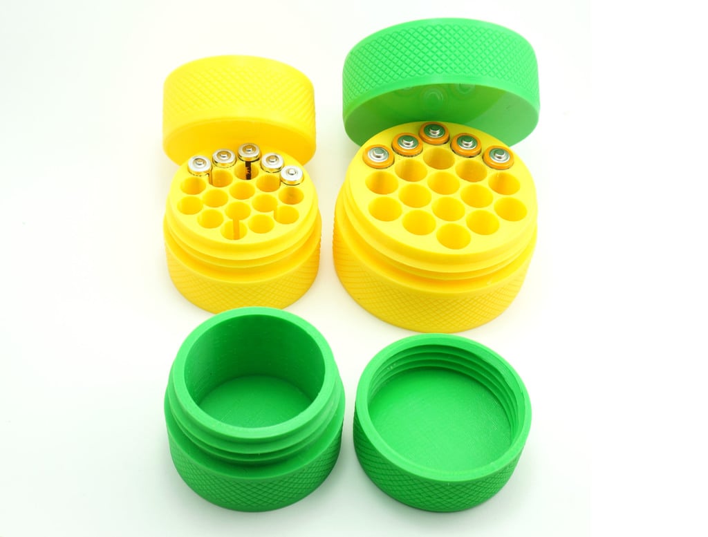 Assorted Jars with Screw-on Caps and Knurled Walls