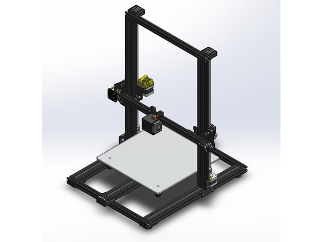 CR-10 OEM - Complete 3D Model by Cornely_Cool - Thingiverse