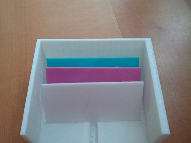 Card Holder with Separators