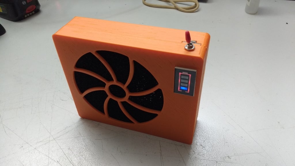 Solder fume Extractor - battery powered