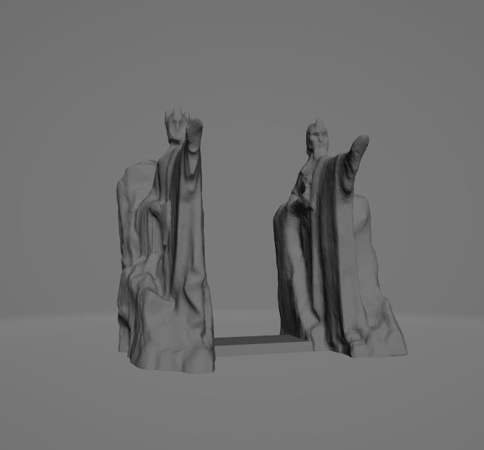 Argonath Statues