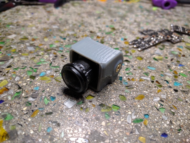 Runcam Owl adapter and minimosd mount for Spaceonefpv aero pod