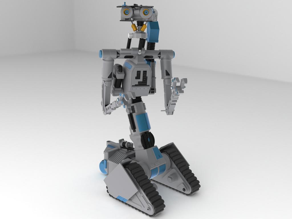 JFive - The robot that short circuited.