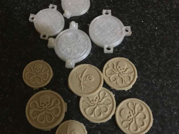 Hydra Pirate Coin Mold