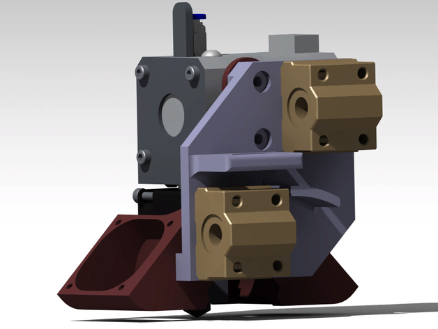 DyzeXtruder Carriage for PrusaI3