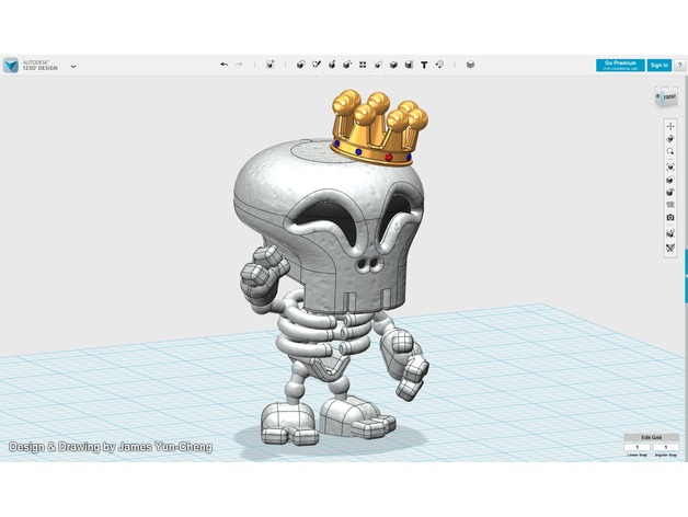 Skeleton King figure